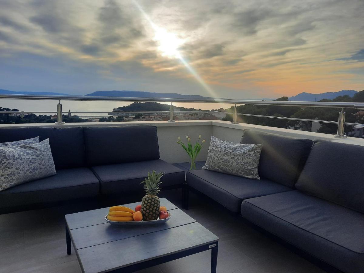 Apartment Anny De Luxe With Sea View Makarska Exterior foto
